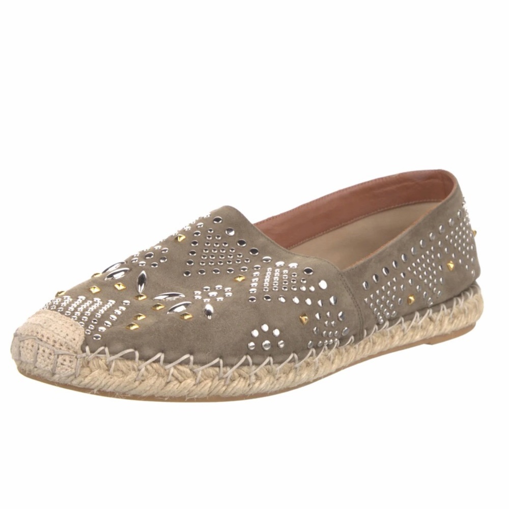 VALENTINO Suede Printed Espadrilles